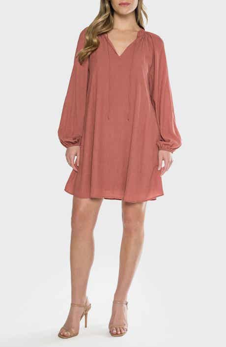 matty m. Lucy Long Sleeve Tunic Dress