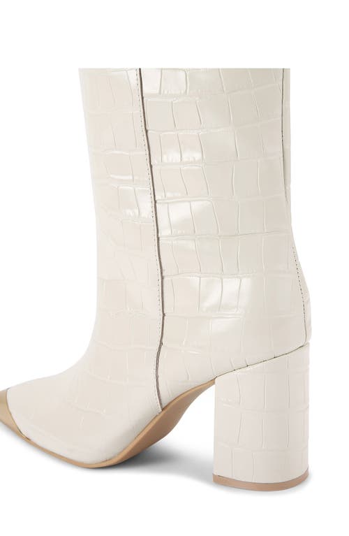 Kurt Geiger London Regent Knee High Boot In White