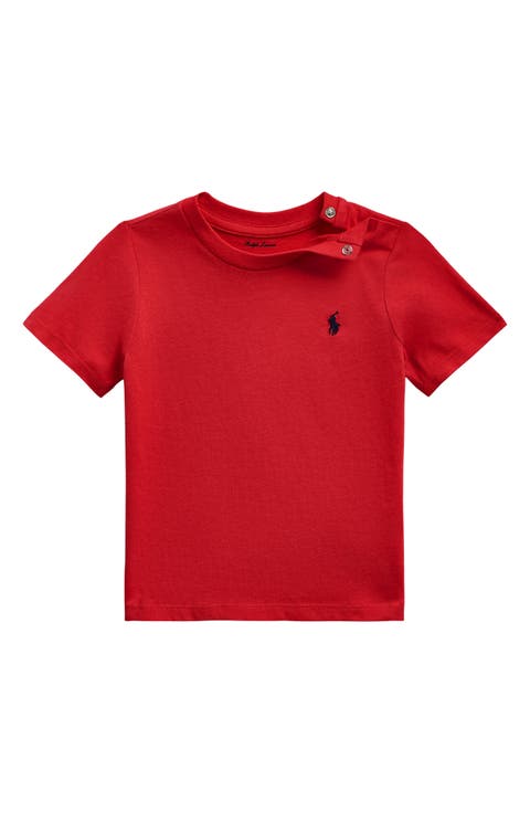 Embroidered Logo Short Sleeve T-Shirt (Baby)
