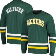 Tommy Hilfiger Men's Tommy Hilfiger Green/Gold Green Bay Packers Nolan Long Sleeve T-Shirt