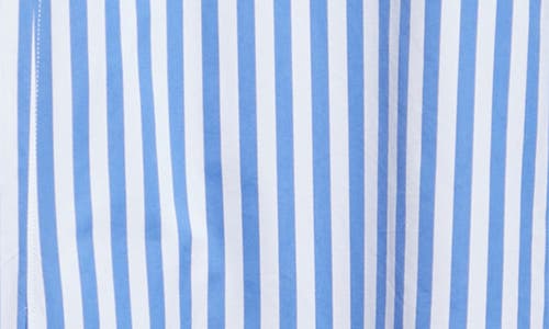 Thom Browne Awning Stripe Cotton Poplin Halter Polo Dress