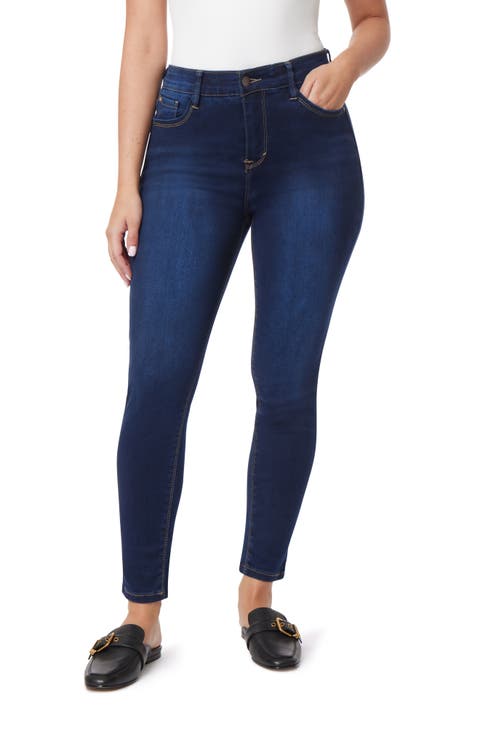 Mid Rise Comfort Waist Skinny Jeans