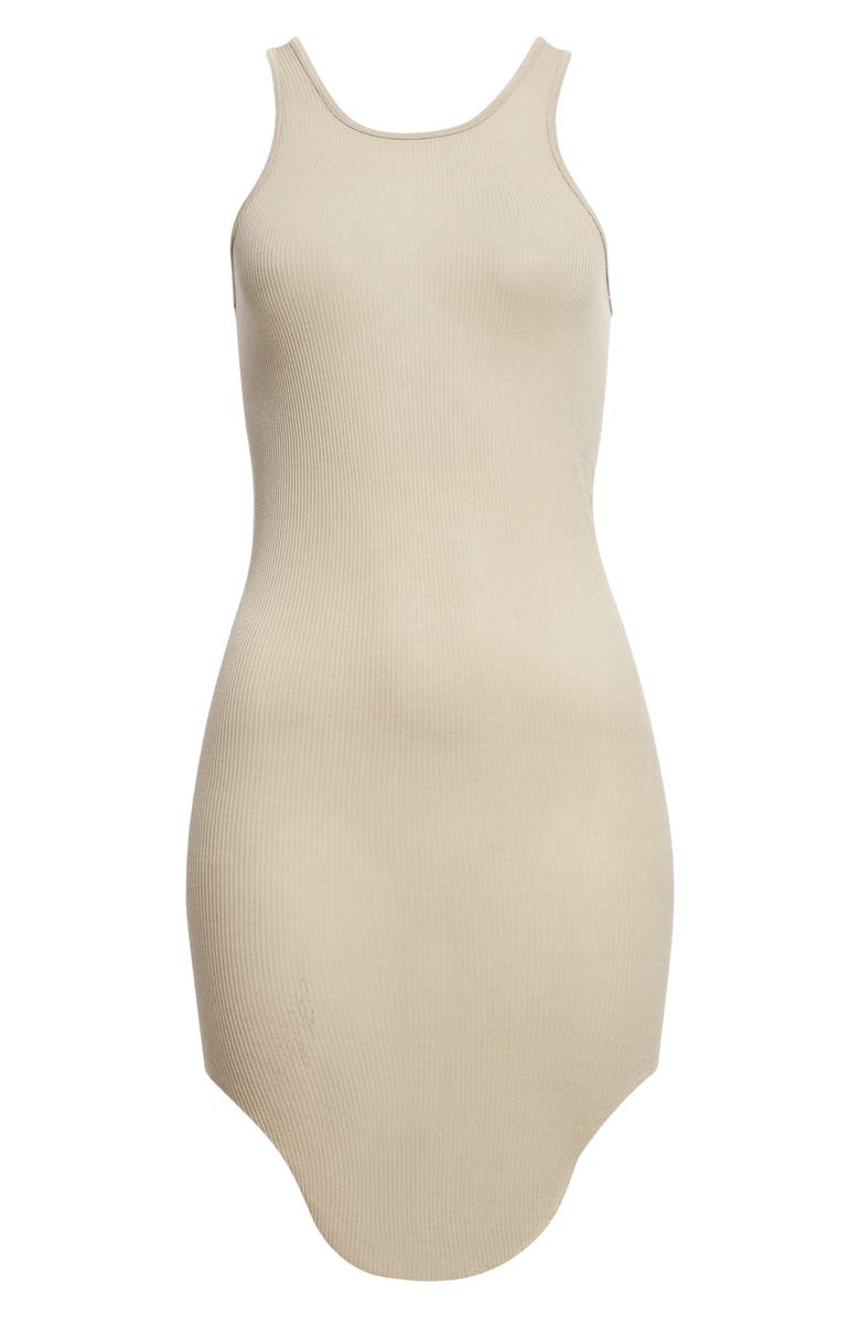 Rick Owens Rib Long Tank, Alternate, color, Pearl