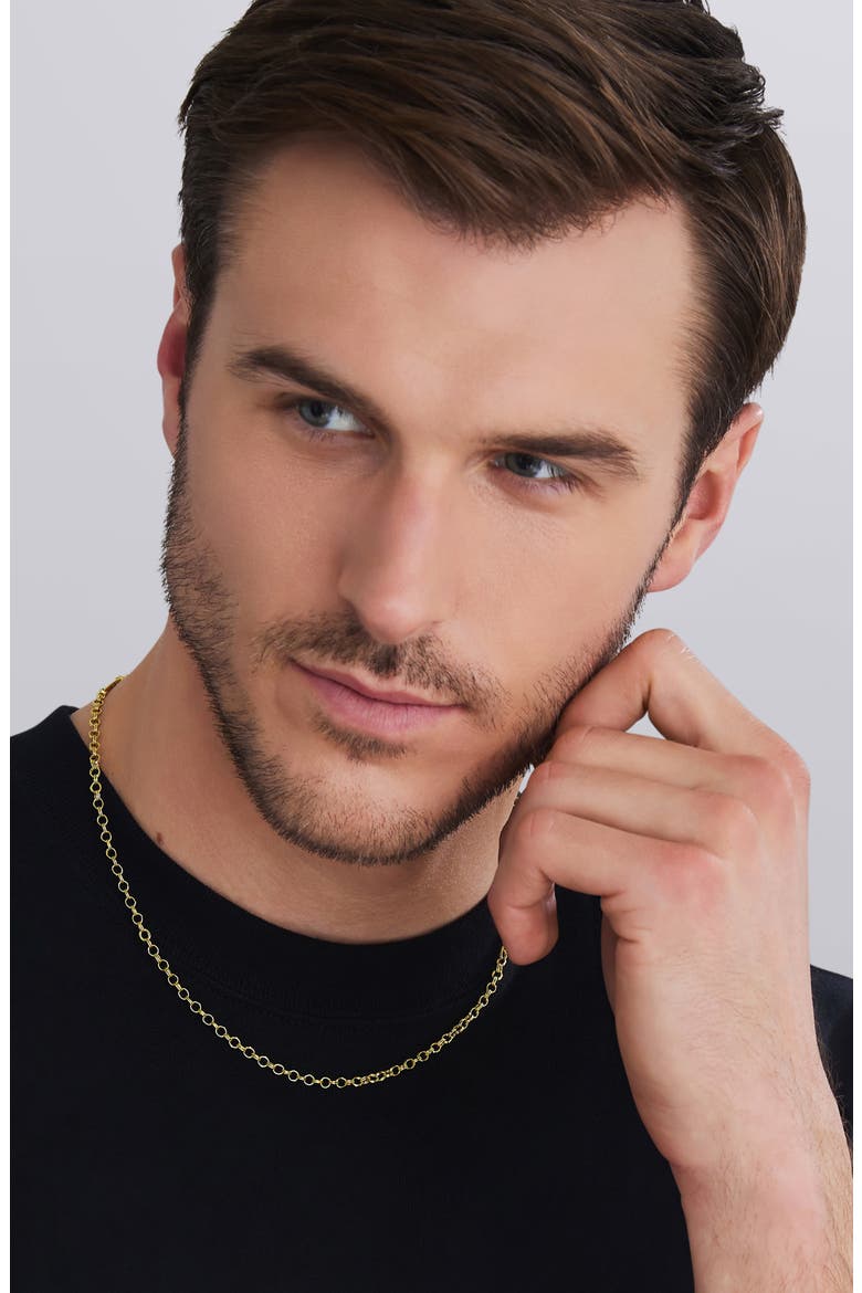 Men's Anthem High Jinks Necklace, Alternate, color, GOLD