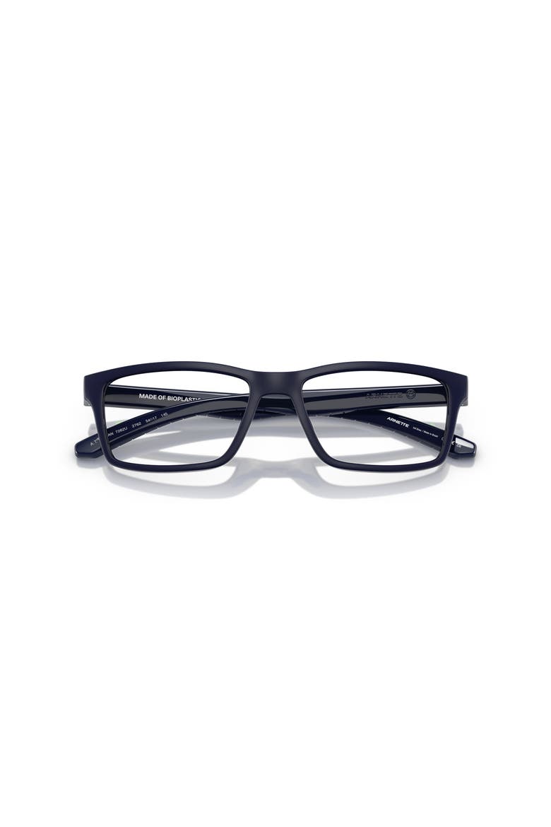 52mm Rectangle optical glasses, Alternate, color, Blue