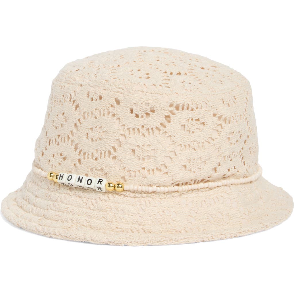 Honor The Gift Friendship Crochet Cotton Bucket Hat