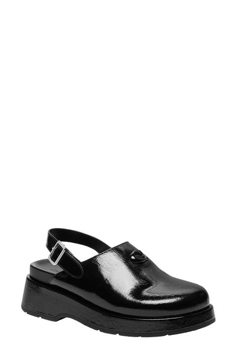 Sculpted C Signature Slingback Platform Clog (Women)