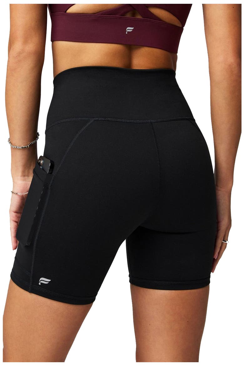 On-The-Go PowerHold® High-Waisted 6'' Short, Main, color, Black
