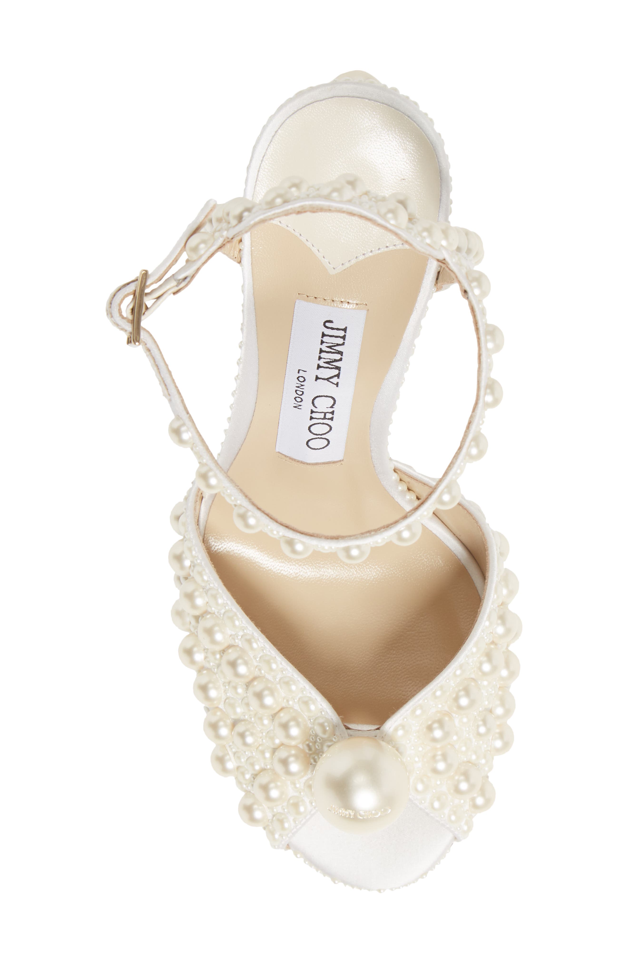 Jimmy Choo Sacaria Embellished Sandal, Alternate, color, 