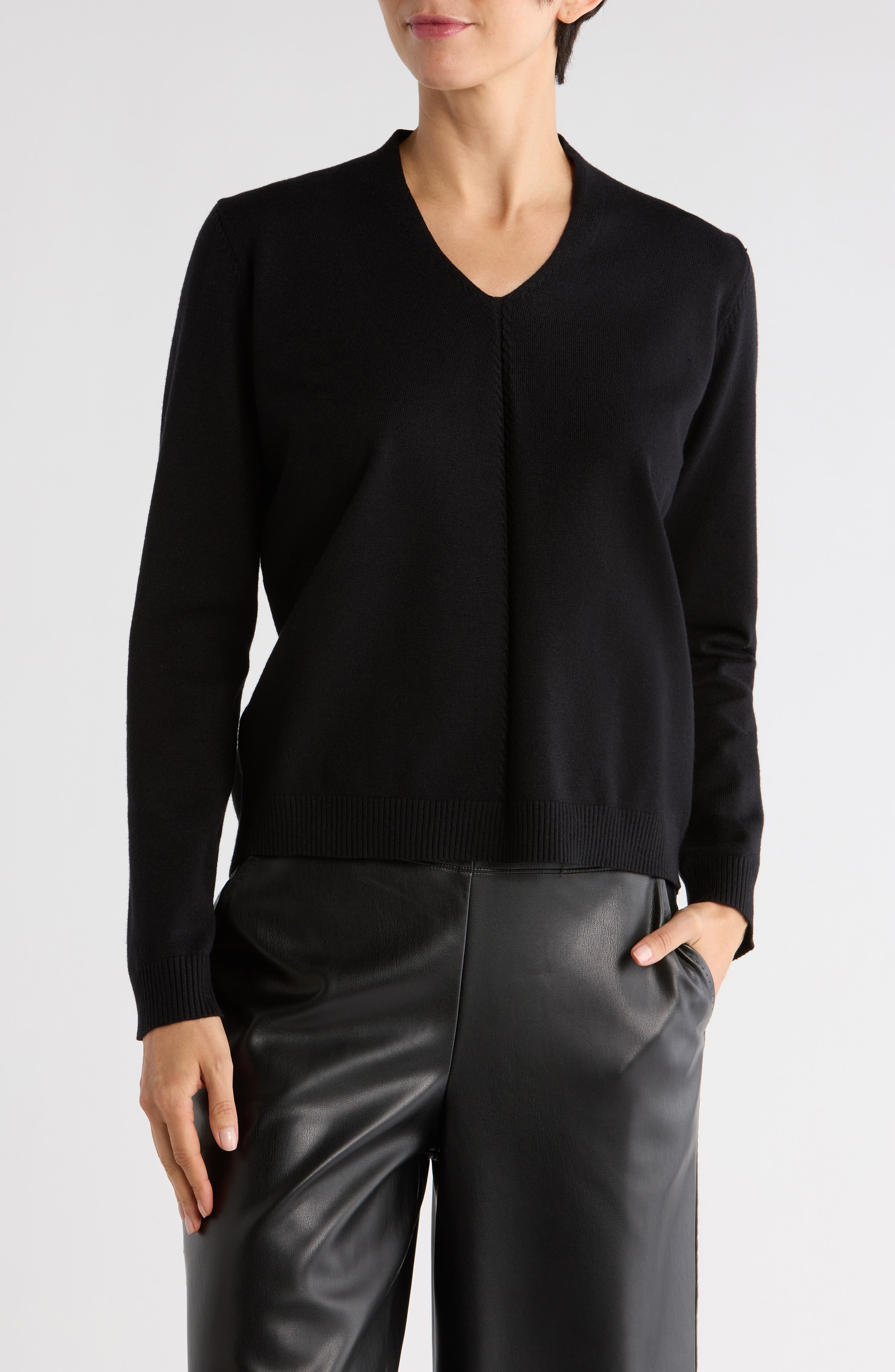 PATRIZIA LUCA V-Neck Sweater