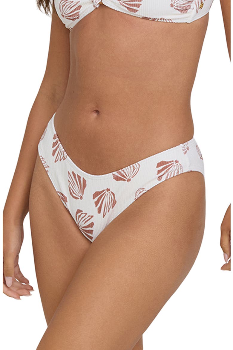 Sandy Shells Bondi Bikini Bottoms, Alternate, color, SALT CRYSTAL