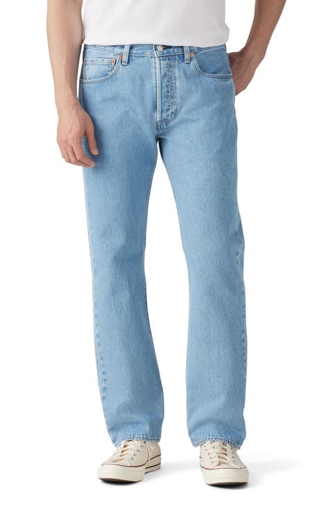 501 Original Fit Straight Leg Jeans