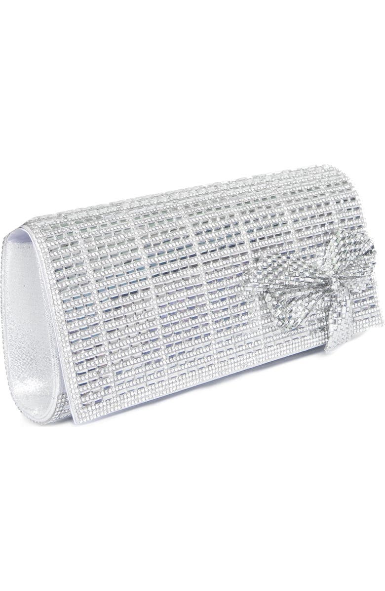 Lauren Lorraine Colleen Clutch, Alternate, color, Silver