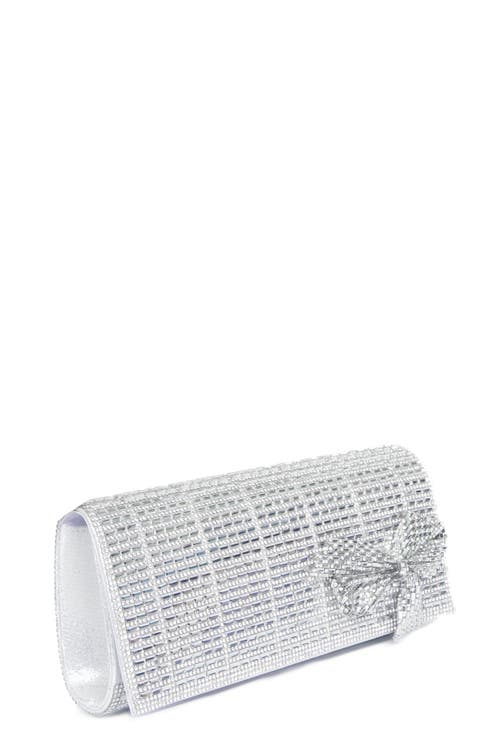 Lauren Lorraine Colleen Clutch In Silver