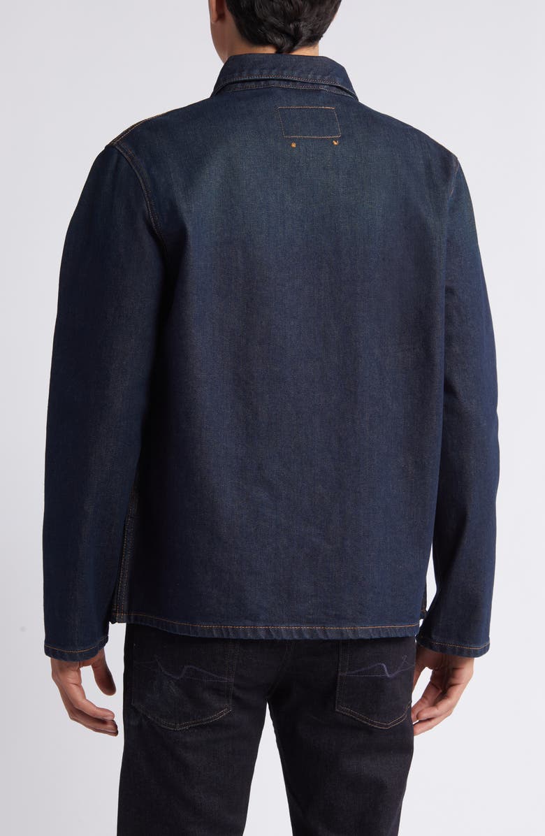 7 For All Mankind Japanese Denim Utility Overshirt, Alternate, color,