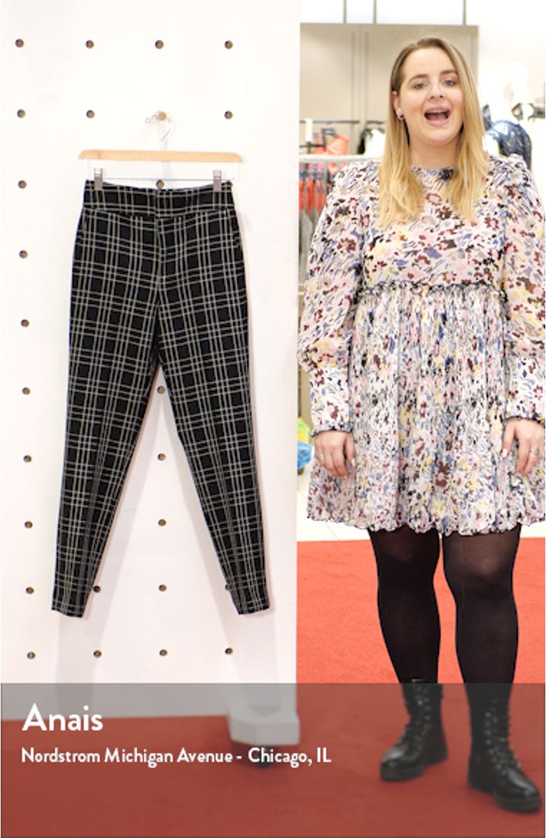 Lane Classic Check Wool Trousers, sales video thumbnail