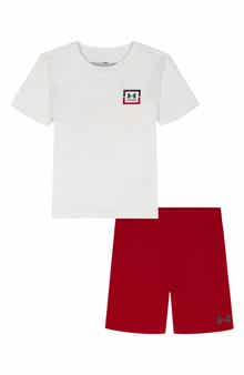 Under Armour Kids' Freedom Flag T-Shirt & Shorts Set
