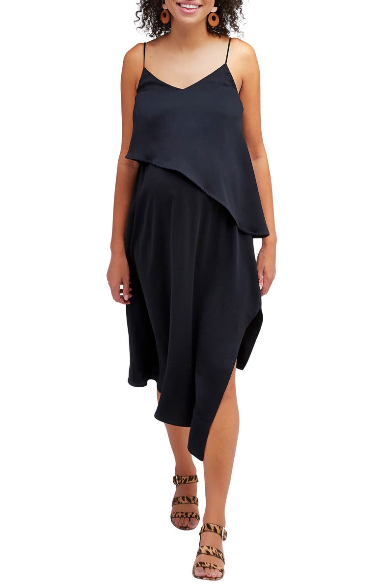 Nom Maternity Beatrice Maternity/Nursing Slipdress, Main, color, 