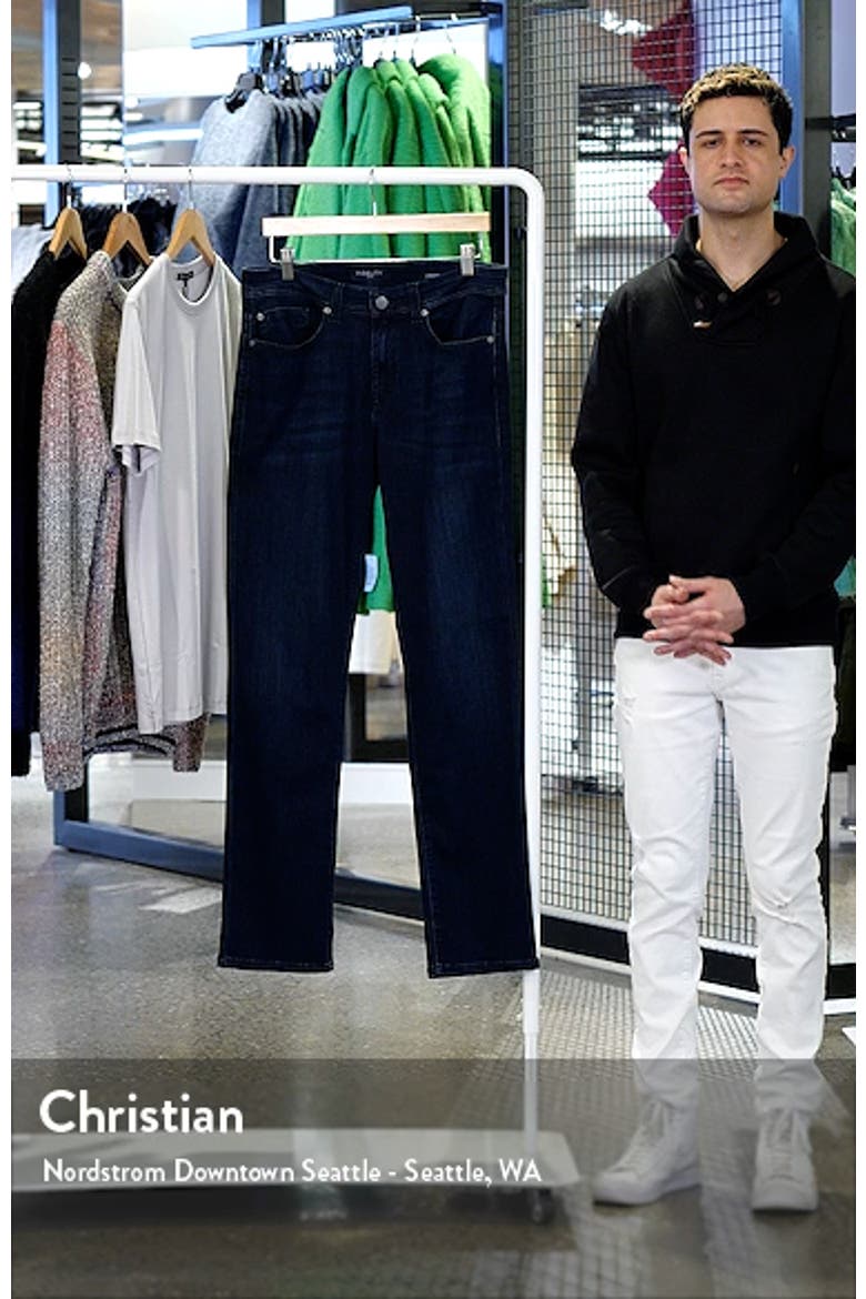 Jimmy Slim Straight Leg Jeans video