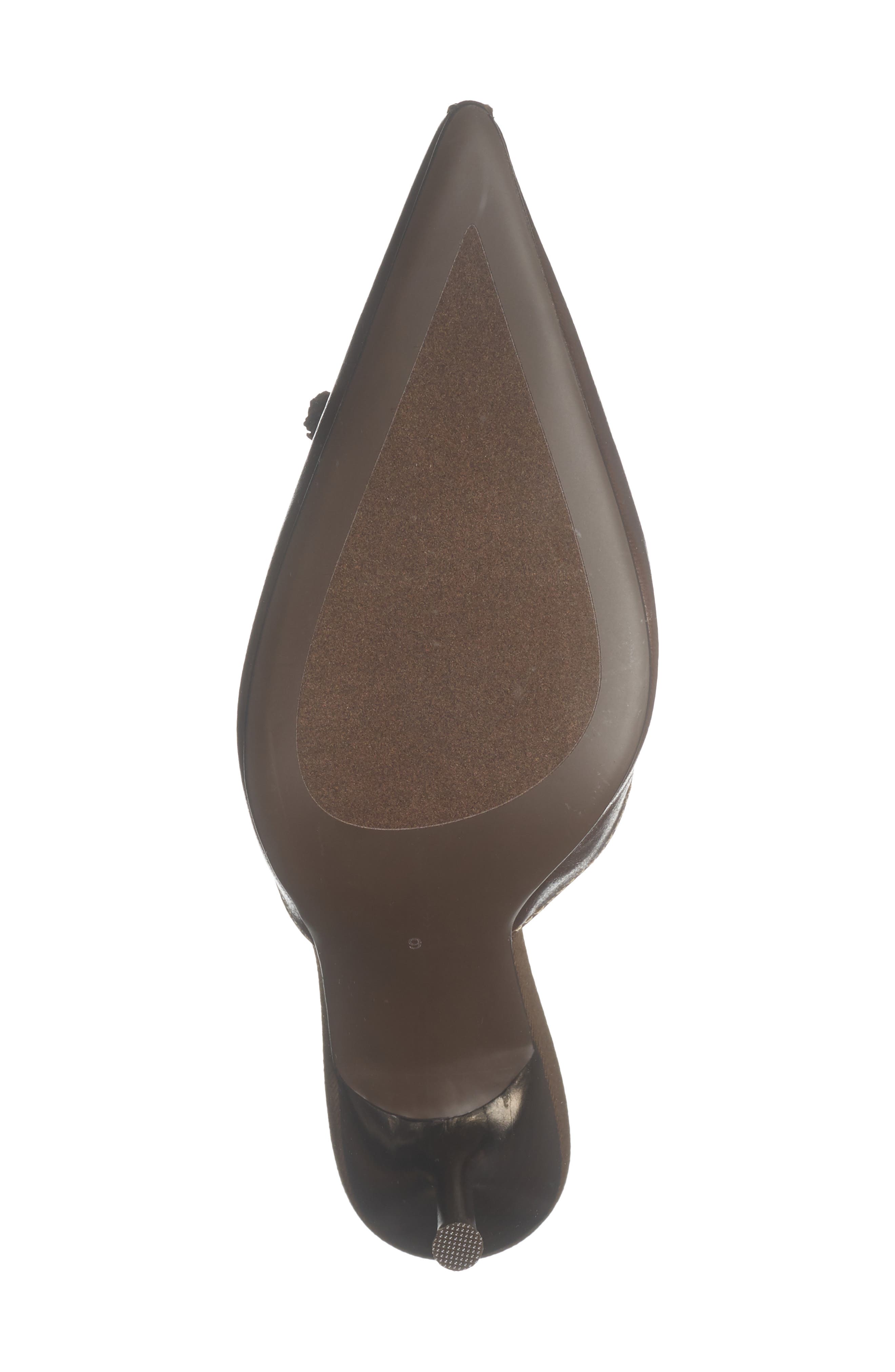 Jeffrey Campbell Claypool Pointed Toe Tassel Loafer Mule, Alternate, color, Coffee Combo