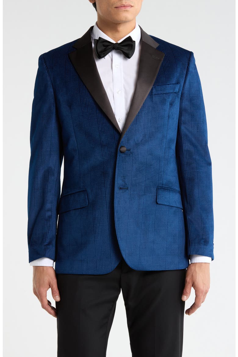 Navy Dinner Jacket, Main, color, NAVY