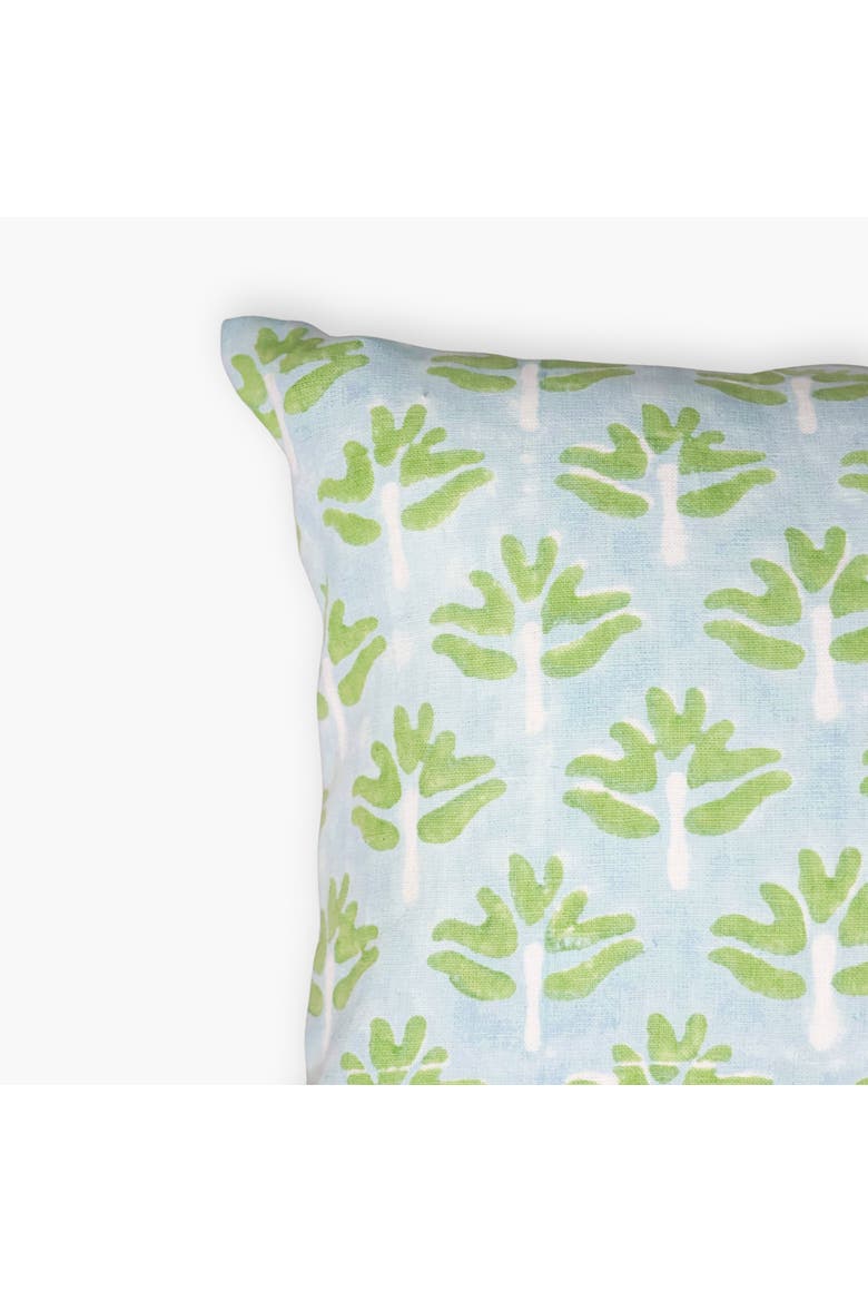 Zeenat Lumbar Throw Pillow Cover, Alternate, color, Powder Blue