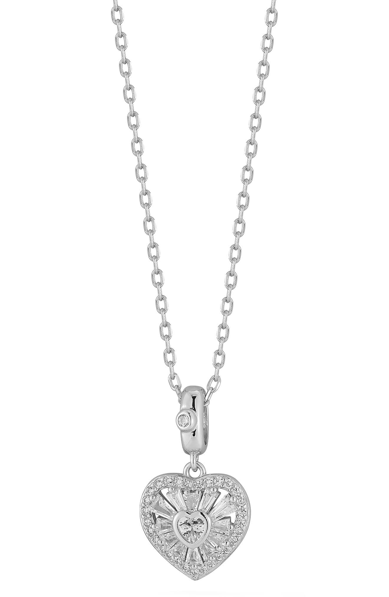 GLAZE JEWELRY Heart Cluster Pendant Necklace