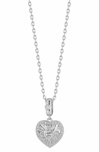 Heart Cluster Pendant Necklace