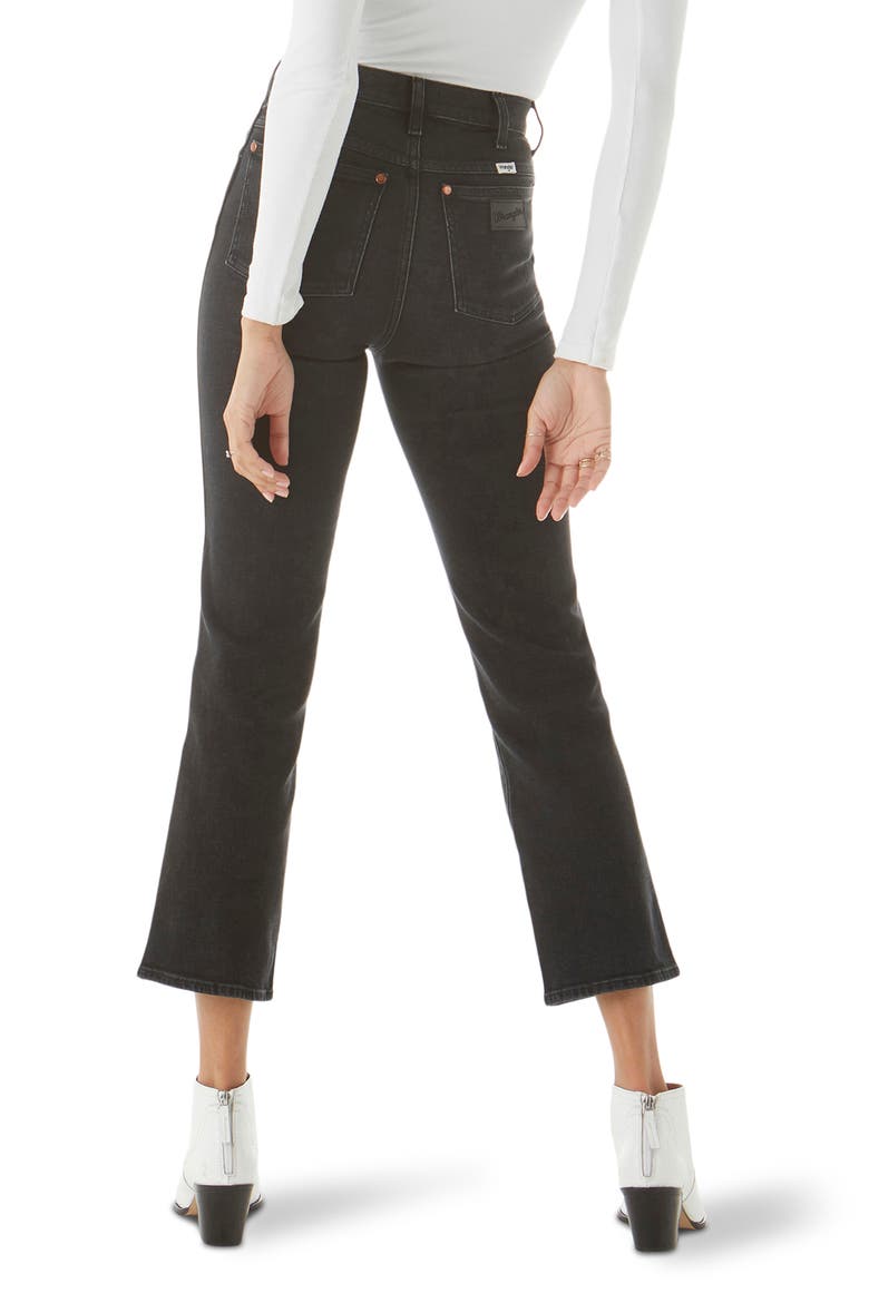 Wild West High Waist Ankle Straight Leg Jeans, Alternate, color, NIGHT FEVER
