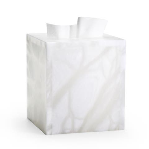 Alisa White Tissue Cover