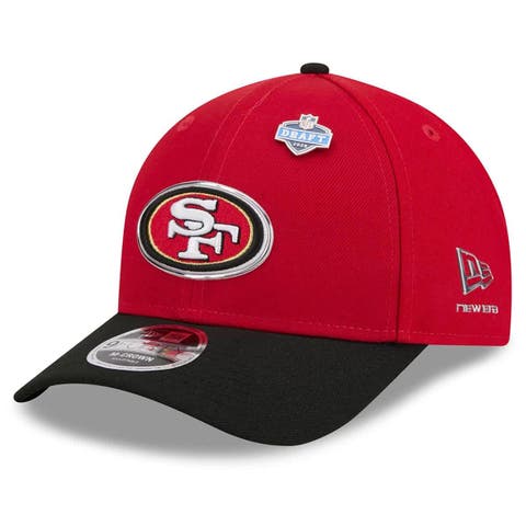 Men's New Era  Scarlet/Black San Francisco 49ers 2026 NFL Draft 9FORTY M-Crown Adjustable Hat