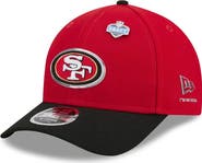 New Era Men's New Era  Scarlet/Black San Francisco 49ers 2026 NFL Draft 9FORTY M-Crown Adjustable Hat