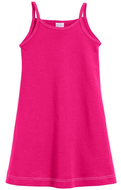 Girls Soft 100% Camisole Dress (Toddler, Little Kid, Big Kid)