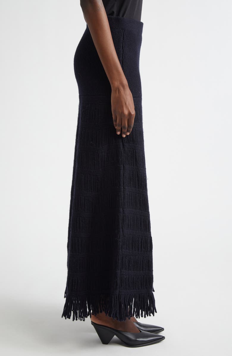 Diotima Alba Wool Blend Sweater Skirt, Alternate, color, Midnight