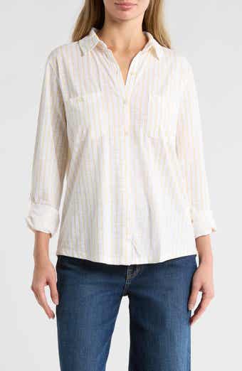 Knit Button Up Shirt