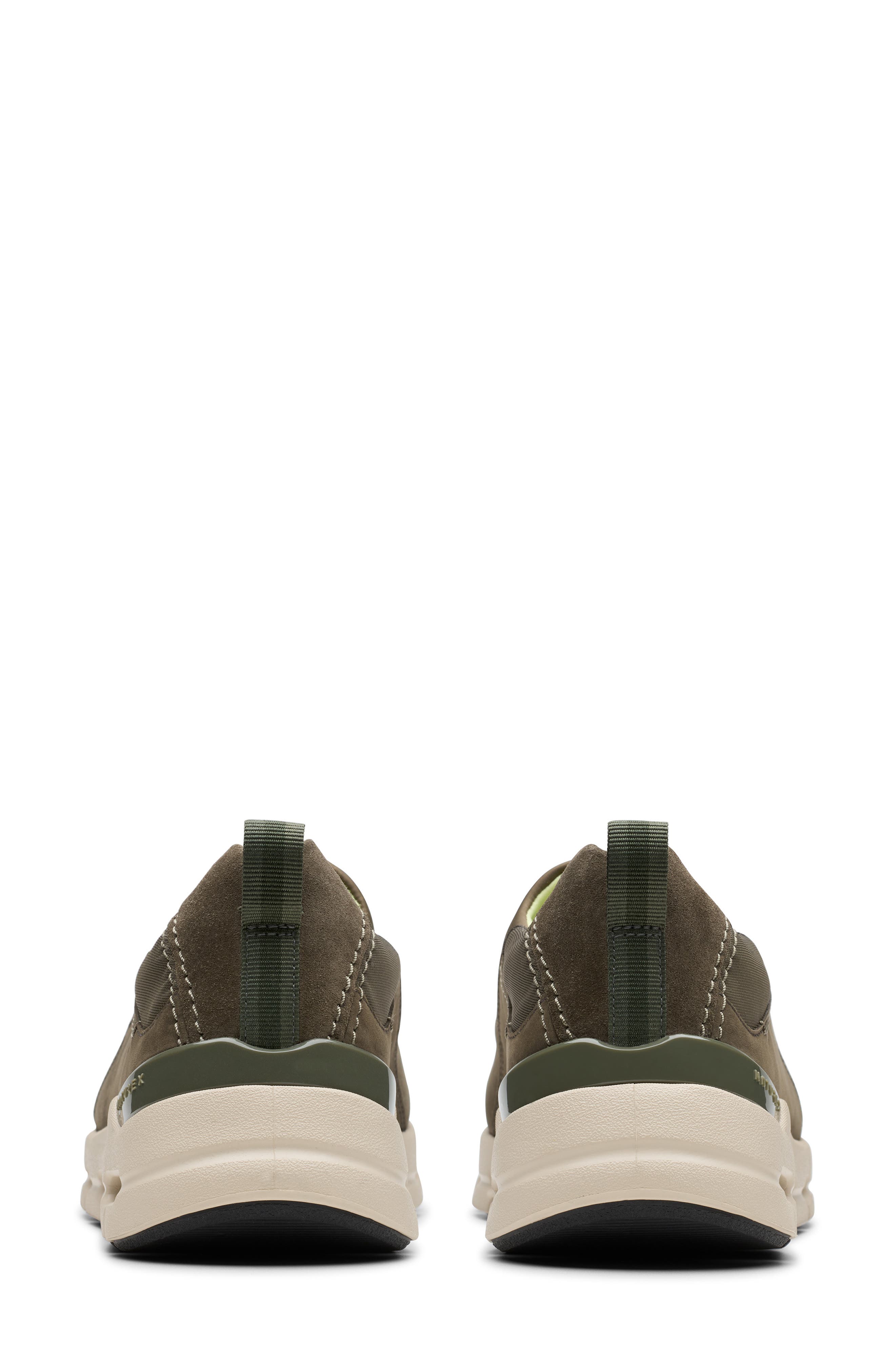 Clarks<sup>®</sup> Naturex Waterproof Slip-On Sneaker, Alternate, color, Mole Grey Nubuck