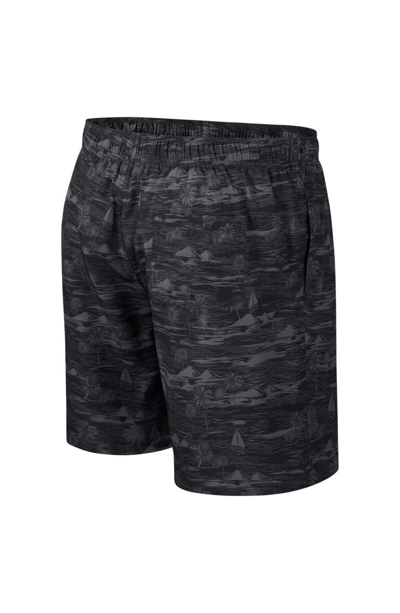 COLOSSEUM Men's Colosseum Black Boston College Eagles Ozark Swim Shorts, Alternate, color, Black