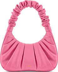 JW PEI Gabbi Ruched Faux Leather Hobo