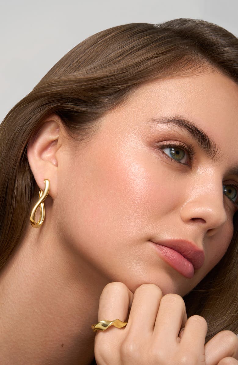 Bony Levy 14K Gold Wavy Band Ring, Alternate, color, 14K Yellow Gold