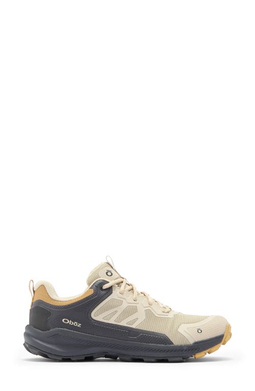 Oboz Katabatic Low Hiking Sneaker In Snow Leopard