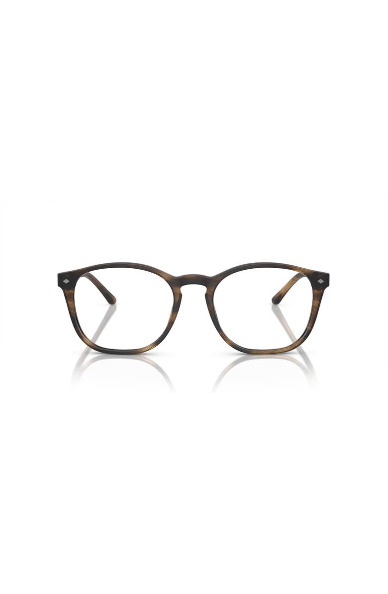 Giorgio Armani 50mm Phantos optical glasses, Alternate, color, Brown