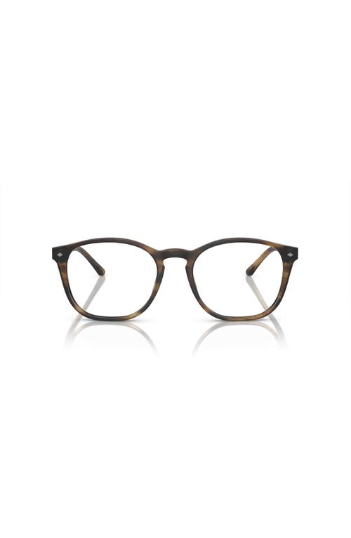 Giorgio Armani 50mm Phantos Optical Glasses In Brown