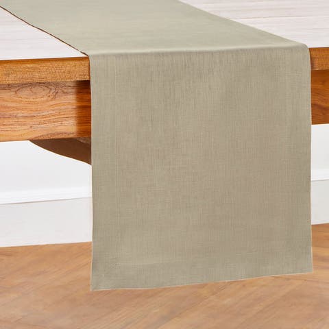 Linen Table Runner for Dining Table, Holiday and Everyday Table Decor - Fete