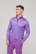 OOSC Elite Activewear 1/4 Zip Top - Purple