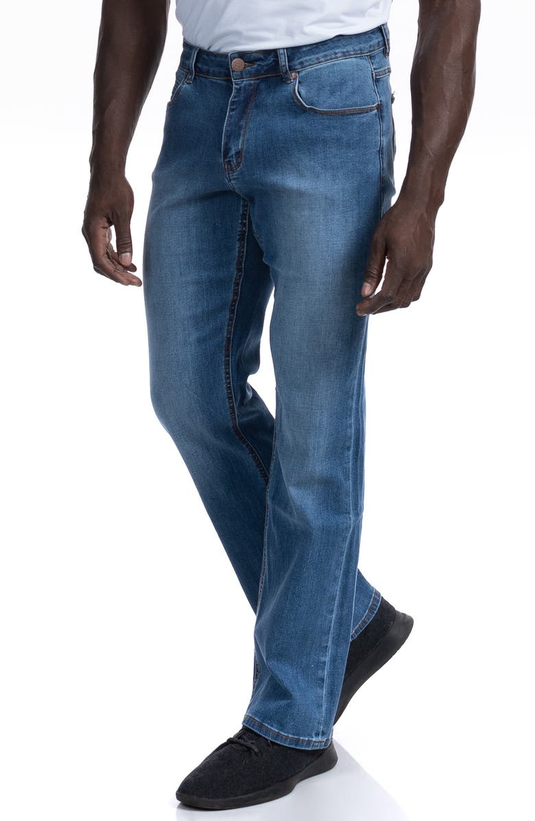 Barbell Apparel Relaxed Athletic Fit Jeans, Alternate, color, 