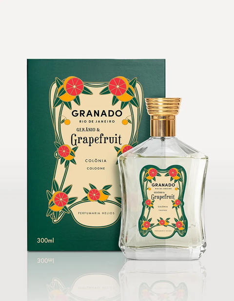 Gerânio & Grapefruit Eau de Cologne 300ml