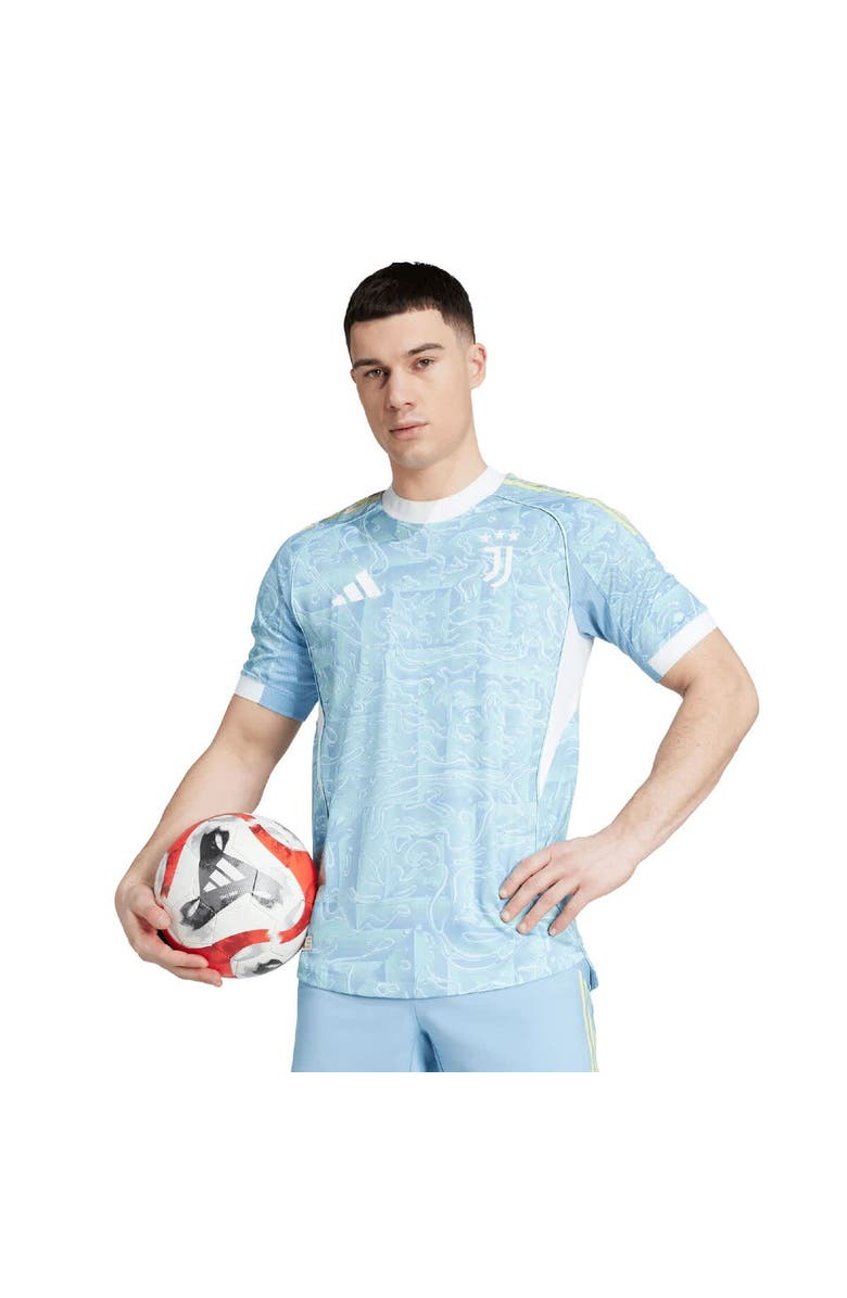 adidas Men's adidas Blue Juventus 2025/26 Away Authentic Jersey, Main, color, Blue