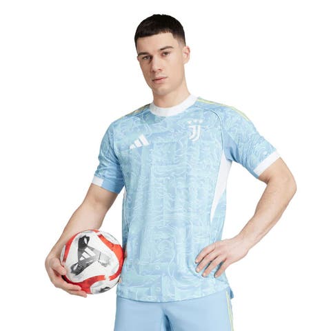 Men's adidas Blue Juventus 2025/26 Away Authentic Jersey