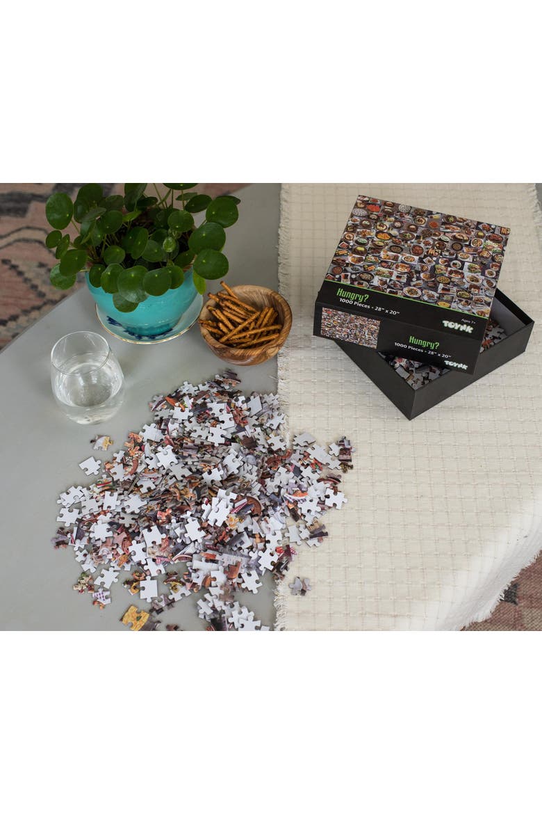 Hungry? Food Puzzle | 1000 Piece Jigsaw Puzzle | Family Game Night, Alternate, color, Multi-Color