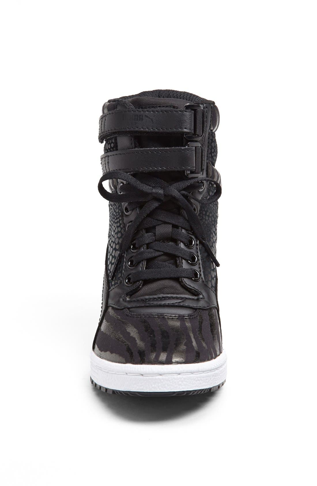 PUMA 'Sky Wedge Reptile' Sneaker, Alternate, color, 
